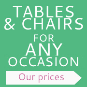 Our Prices Table and Chair Hire in Essex | TablesPlus